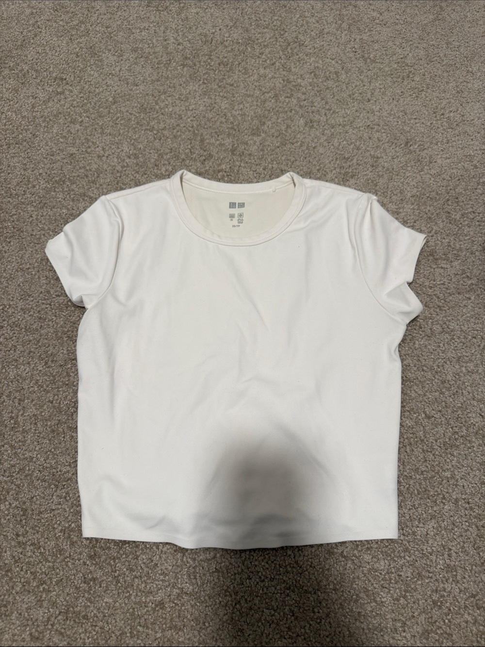 Women's White athletic Tee